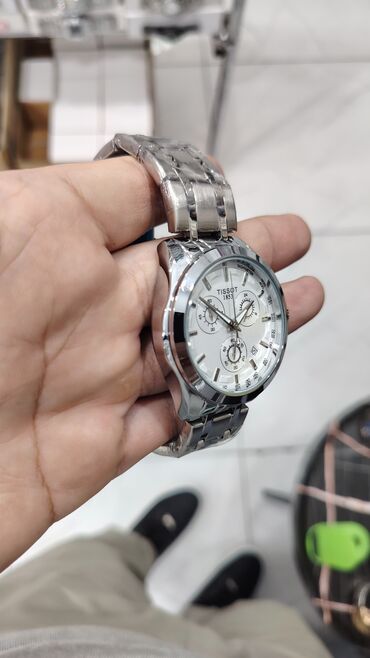 Qol saatları: Yeni, Qol saatı, Tissot, rəng - Gümüşü — 11