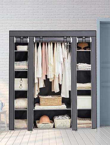 Шифоньеры, шкафы для одежды: Шифоньер, шкаф для одежды, Новый, Прямой, Другой материал — 10