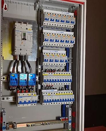 Digər elektrik malları: Elektrik paneli, müxtəlif elektrik dövrələrini idarə etmək və qorumaq — 11