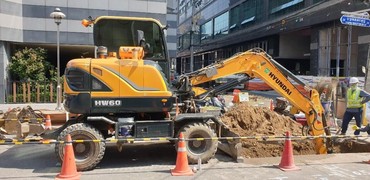 Услуги экскаватора: Экскаватор | Котлованы, Выкорчевывание пней, Траншеи — 3