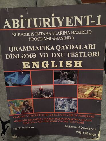 Kitablar, jurnallar, CD, DVD: Raqif Mərdanovun QRAMMATİKA kitabı. Çox az istifadə olunub. Yenisi