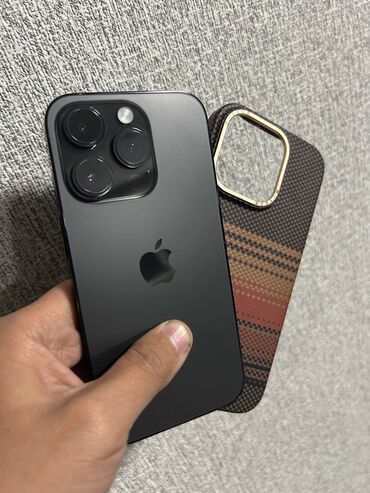 айфон ремонт: IPhone 14 Pro, Колдонулган, 128 ГБ, Коргоочу айнек, Каптама, 85 %