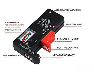 Multimetri: BT-168/BT-168B PRO tester baterija - Univerzalni merač nivoa — 5