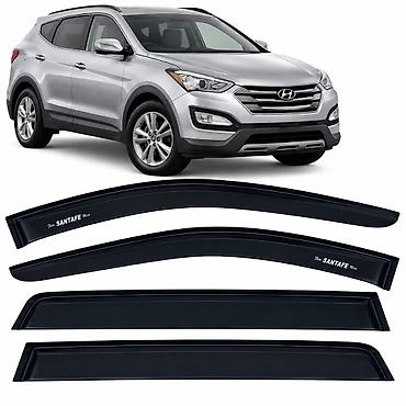 traktor gence: Hyundai Santa Fe 2012–2018 üçün küləklik — 4 ədəd Hyundai Santa Fe — 2