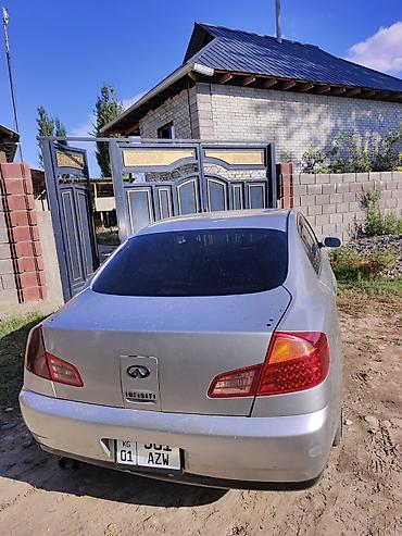 чехлы на ипсум: Nissan Skyline: 2002 г. — 2