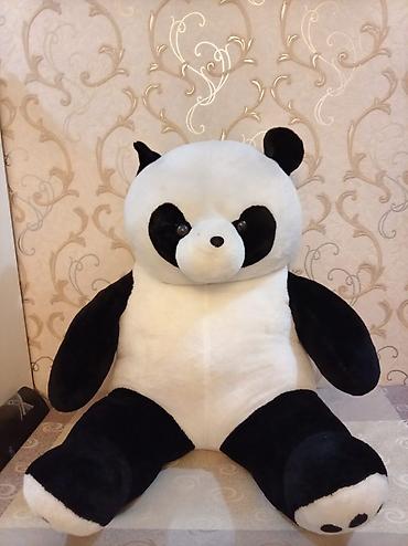 panda oyuncaq: Böyük ölçülü panda plyuş oyuncağı - Yumşaq, xoş toxunuşlu plyuş — 1