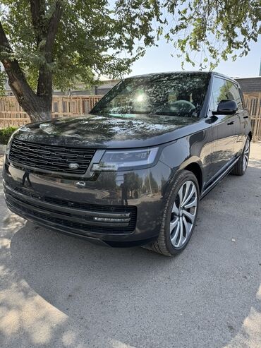 авто с дальнейшим выкупом бишкек: Элегантный внедорожник Land Rover Range Rover в черном цвете. Модель