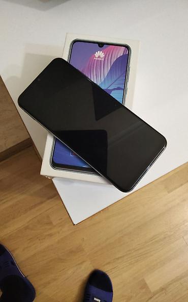 huawei 4g: Huawei Y8p, 128 GB, rəng - Mavi, Barmaq izi — 3