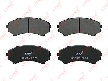 on lip: LYNXauto Ön Əyləc Bəndi (Naklatka) BD-5506 MAZDA, MITSUBISHI OEM — 1