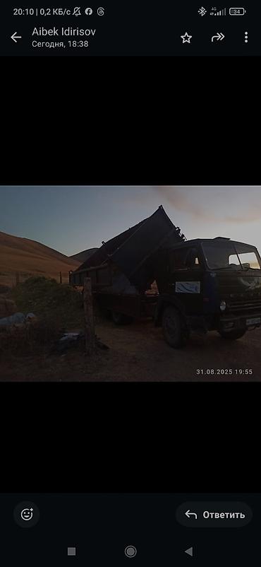 автаномки: Срочно срочно КамАЗ сатылат абалы жакшы, стандарт,май жебейт, 49зуб — 2