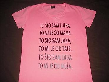 Majice kratkih rukava: Majice zenske sa štampom. Različiti motivi i natpisi. - Crne majice — 12