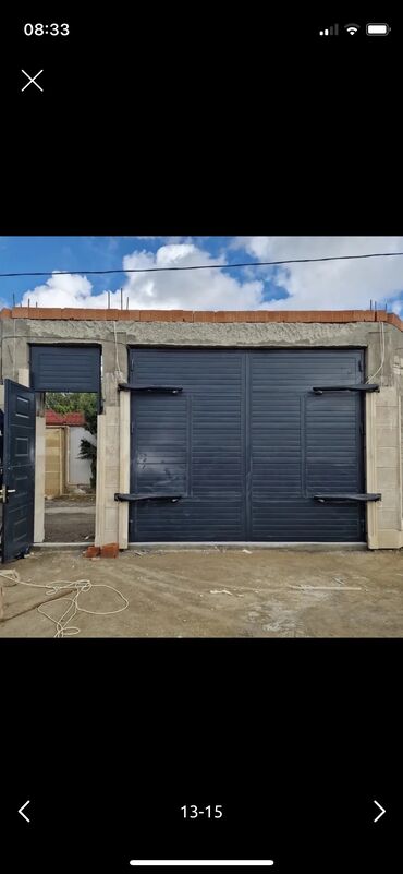 Darvaza təmiri: 1 kv 300manata Cercive siveller 10 luq Profil qalin 40/40 2 lik — 4