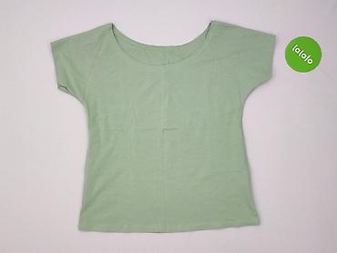 bluzki basic z dekoltem v: T-shirt damski, rozmiar S — 2