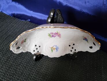 Ostalo posuđe: Korpa nova Lindner porcelan Zapadna Nemacka 70,80te. Korpica nova,sve — 4