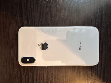 Apple iPhone: IPhone X, Б/у, 256 ГБ, Белый, 80 %