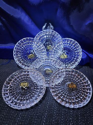 Kuhinjski setovi: Podmetaci novi za case kristal Zajecar iz 70ih. Novi podmetaci — 1