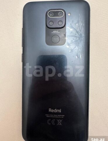 ekspress kredit mobil telefonlar: Xiaomi Redmi Note 9, 64 GB, rəng - Qara, 
 Sensor, Barmaq izi, İki sim kartlı