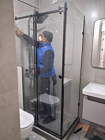 стёк: Стеклянные душевые перегородки и кабины под заказ - Изготовление по — 7