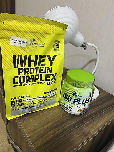 Olimp Nutrition idman qidaları paketi 1) Whey Protein Complex 100% lalafo.az -da Olimp Nutrition idman qidaları paketi 1) Whey Protein Complex 100%