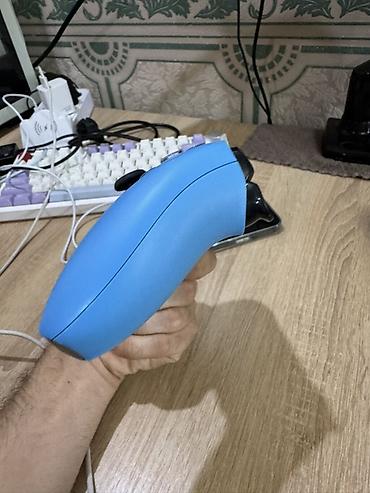 Видеоигры и приставки: Məhsul: Sony PlayStation 5 DualSense simsiz oyun pultu – açıq mavi — 5