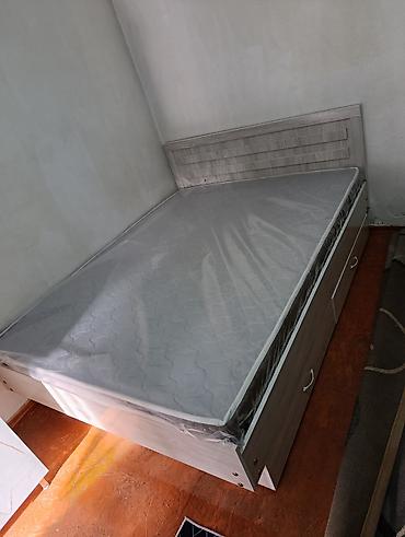 Двуспальные кровати: Двуспальная кровать, Новый, С матрасом, длина - 200 см — 7