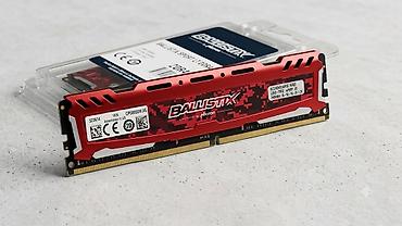 8gb notebook ram ddr4: Operativ yaddaş (RAM) Crucial, 16 GB, 2400 Mhz, DDR4, PC üçün, İşlənmiş — 1