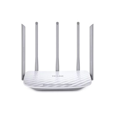 Səsgücləndiricilər, qulaqlıqlar və mikrofonlar: AC1350 Simsiz Dual Band Router TP-Link Archer C60 2.4 GHz (450 Mbps-ə