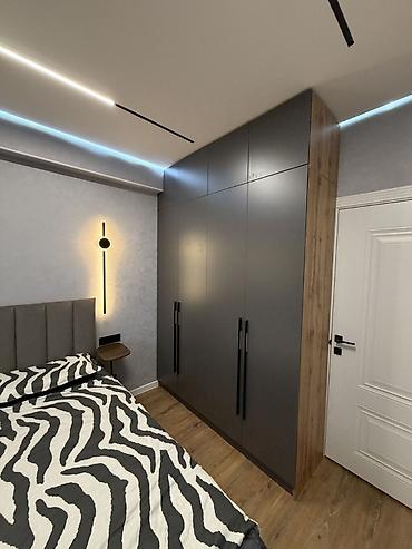 107: 2 комнаты, 62 м², Кок-Жар мкр 9 этаж, Дизайнерский ремонт — 9