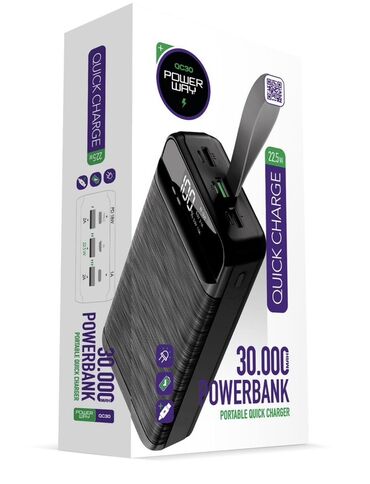 planşet qelemli: Powerbank 30000 mAh