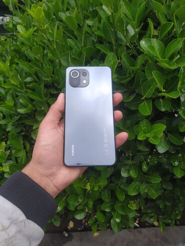 Xiaomi: Xiaomi Mi 11 Lite, 128 ГБ, цвет - Черный, 
 Гарантия, Сенсорный, Отпечаток пальца