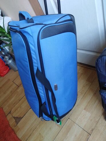 Travel suitcases and bags: Travel bag, color - Blue