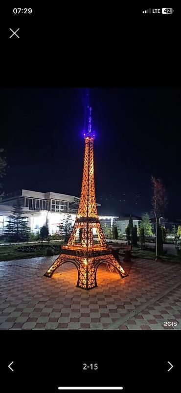 Иссык-Куль 2026: Коттедж, ЦО «Париж» ЦО Париж, Чок-Тал, Детская площадка, Парковка, стоянка, Охраняемая территория — 9