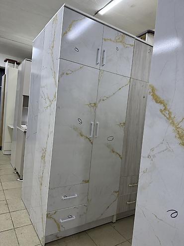 Шифоньеры, шкафы для одежды: Шифоньер, шкаф для одежды, Новый, Прямой, ЛДСП — 2