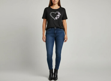 t shirty jack daniels: Women`s T-shirt, size L