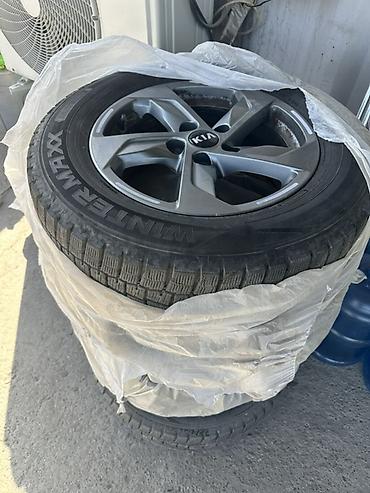 winter: Комплект зимних колес на дисках Kia. - Тип шин: зимние Dunlop Winter — 1