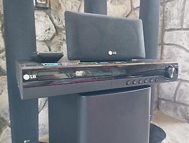 Musiqi mərkəzləri: LG ev kinoteatrı 5.1 kanal Komplekt: - 4 ədəd hündür “tower” ön/arxa — 9