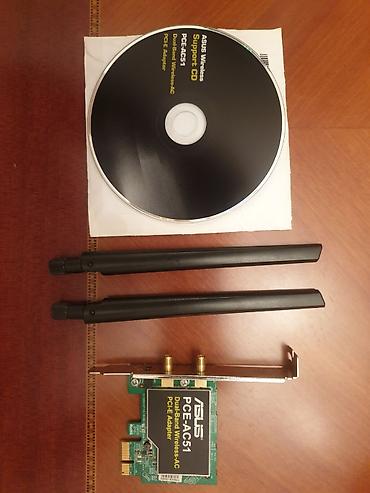 x8: ASUS Brend Orginal wifi uzb antena modem ✅ masa üstü kamputer üçün — 3