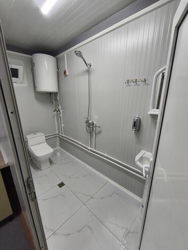 Konteynerlər: Prefabrik konteyner - Konstruksiya: tam metalkarkas, möhkəm çərçivə; — 10