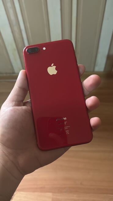 Apple iPhone: IPhone 8 Plus, 64 GB, Qırmızı, Barmaq izi