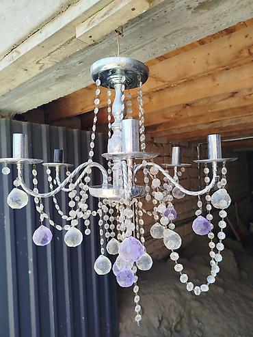 xrom sarlar: Çılçıraq, 5 lampa, Metal — 4