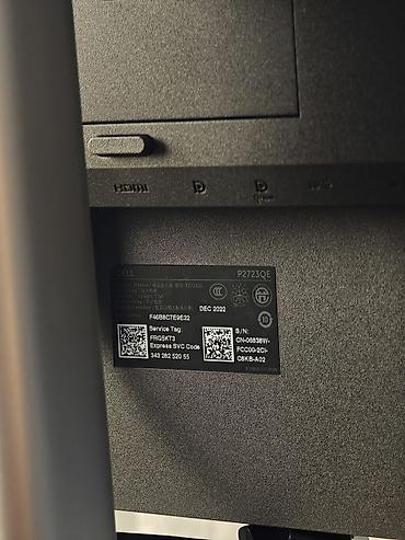 sm57 микрофон: 4к Монитор Dell P2723QE (3840×2160), оригинальная коробка, провода — 3