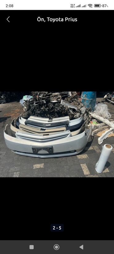 Bamperlər, buferlər: Ön, Toyota PRIUS 2007 il — 12