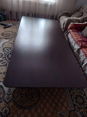 study table: Стол для зала, Б/у, Не раскладной, Прямоугольный — 2