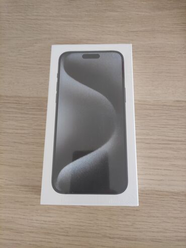 айфона 15: IPhone 15 Pro Max, Жаңы, 1 ТБ, Кара