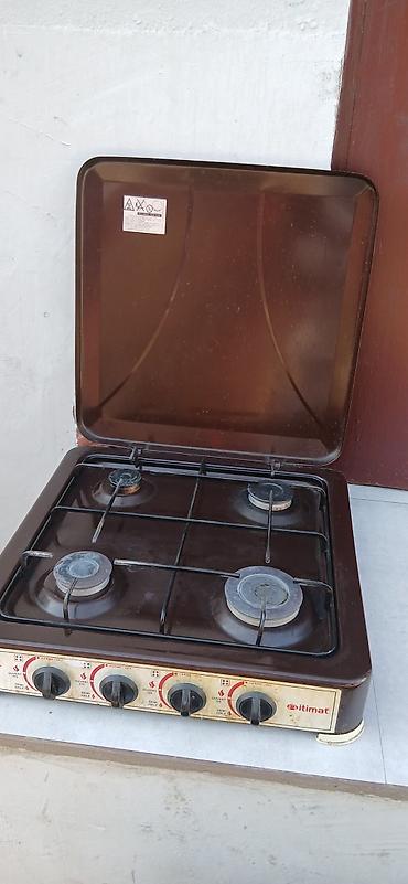 iltimat soba: Qaz plitəsi Stolüstü, 4 gözlü, İşlənmiş — 1