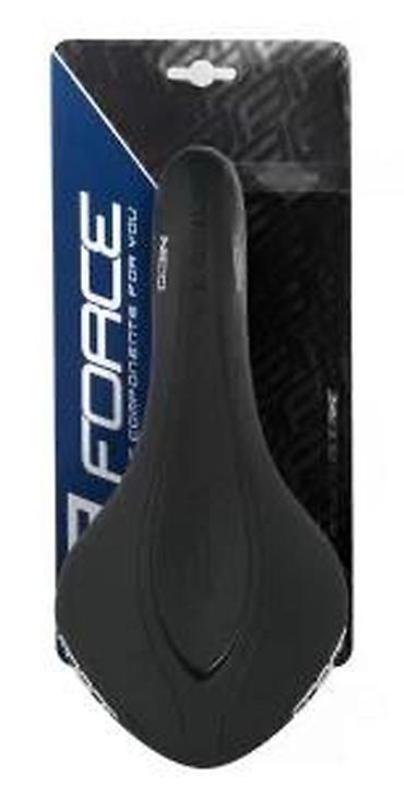mast za podmazivanje: SEDIŠTE FORCE NICO SPORT, CRNO | reljefni logo i struktura FORCE — 2