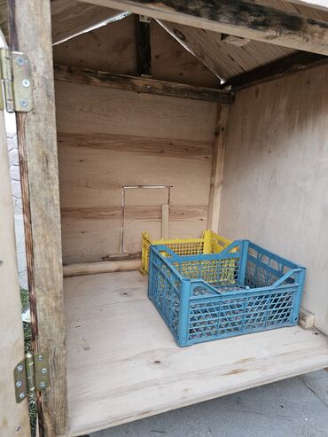 Yuvalar: Taxta toyuq daxması və açıq volyer - Material: möhkəm taxta karkas — 17