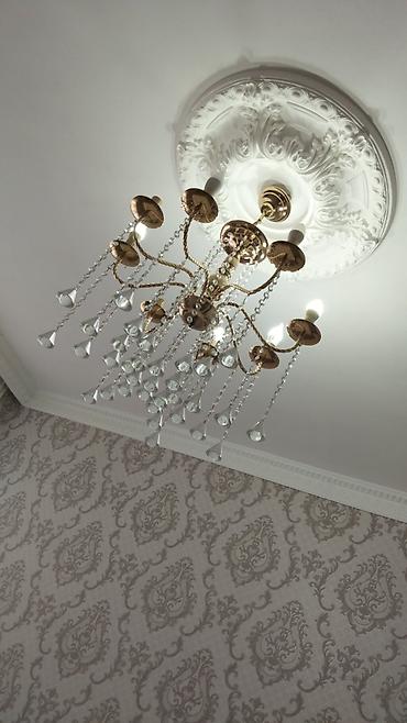 İşıqlandırma: Çılçıraq, 10 və daha çox lampa, Metal — 2