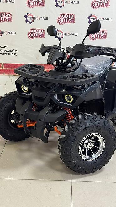 децкий квадроцикл: ATV 125 Carbon от компании ТЕХНОМАШ!!! — стильный подростковый — 7