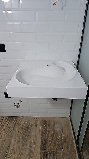 керамогранит: Moydadır və hamam üçün fərdi hazırlanmış lavabolar və üst panellər - — 4